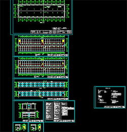 小商品市場cad施工圖平面設計圖下載 圖片1.58mb cad圖紙大全 全屋定制cad圖紙